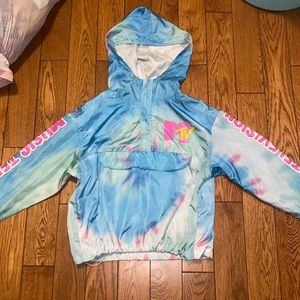 MTV, small, tie dye